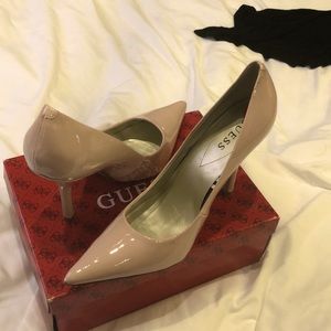 Cute soft pink patent leather